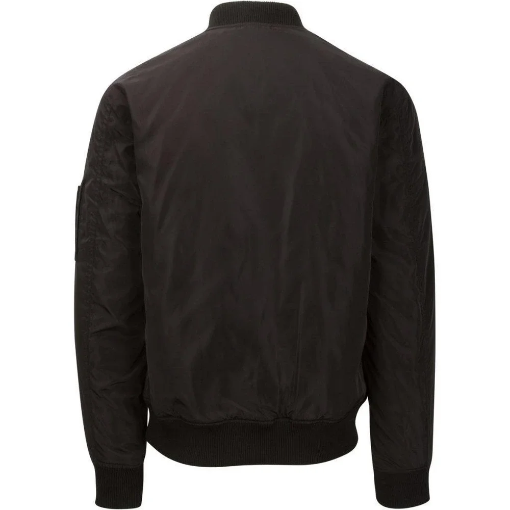 Fossa Apparel 1518 Wingover Bomber / Flight Jacket Sz Medium Marine Squadrom 163
